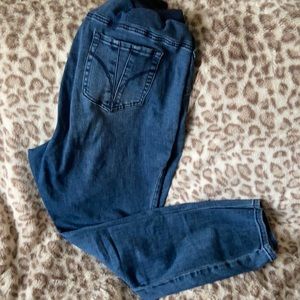 Indigo Blue brand skinny maternity jeans
